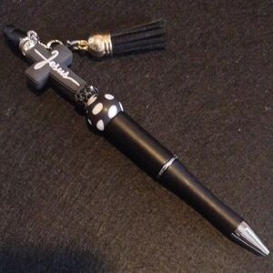 Handcrafted Cross Pen with Tassel